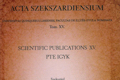 Acta Szekszardiensium (IGYK)