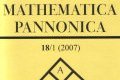 Mathematica Pannonica (TTK)