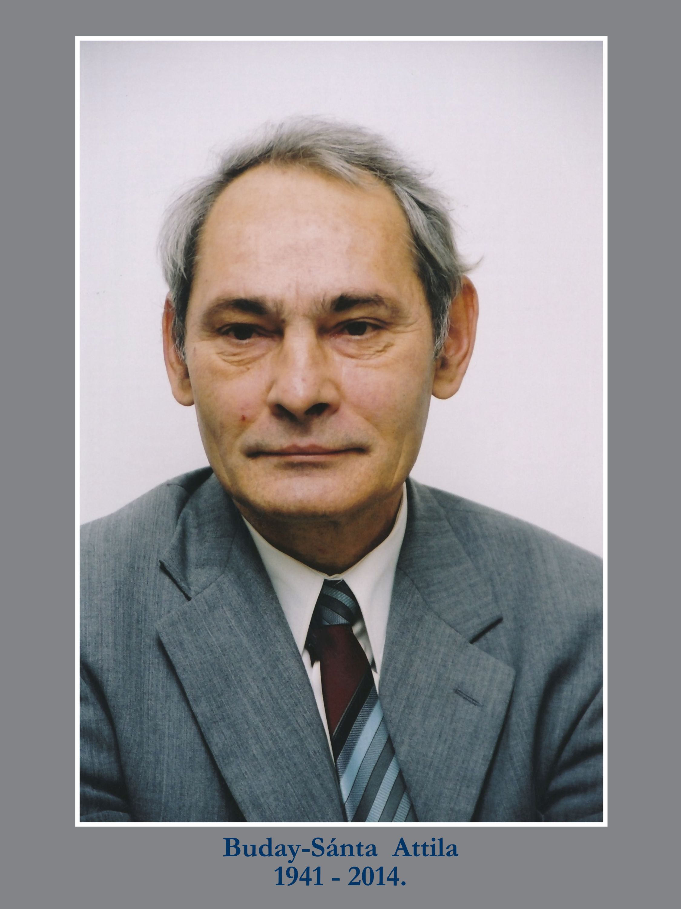 Buday-Sánta Attila (1941-2014) környezetgazdaságtan professzor