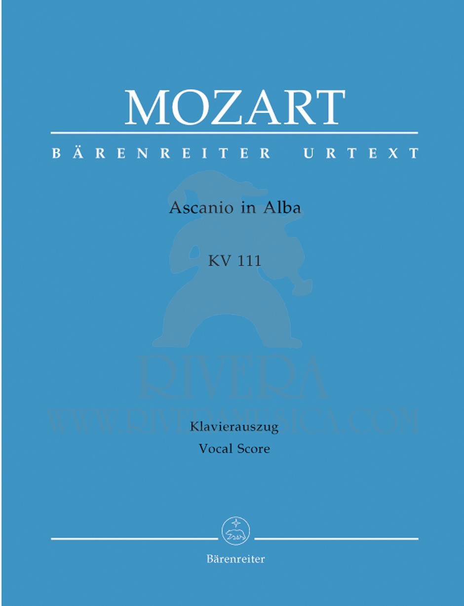 Mozart W. A.: Ascanio in Alba. Bärenreiter, 2003
